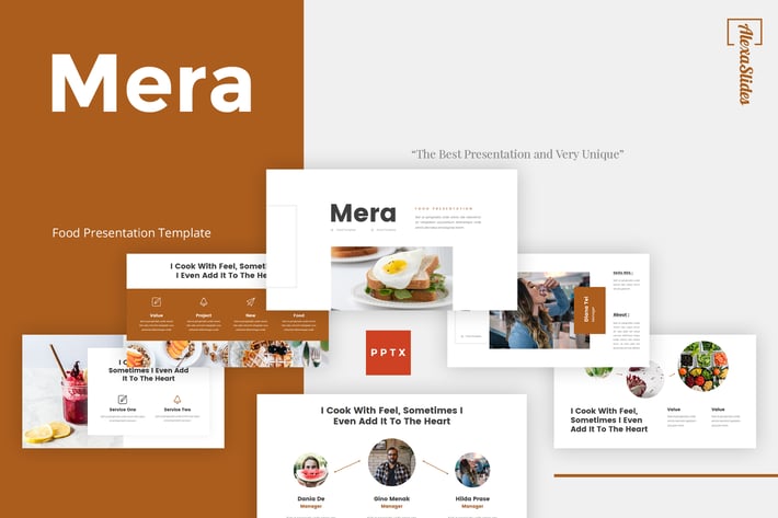 Mera - Food Powerpoint Template