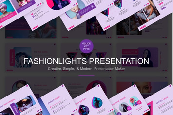 Fashion Lights Presentation Template