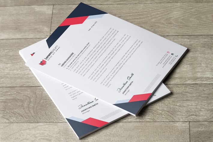 Letterhead Mock Up