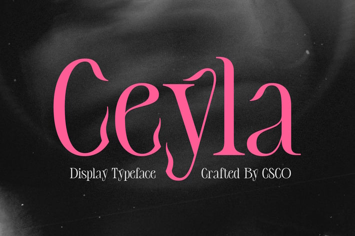 Ceyla – Art Nouveau Font