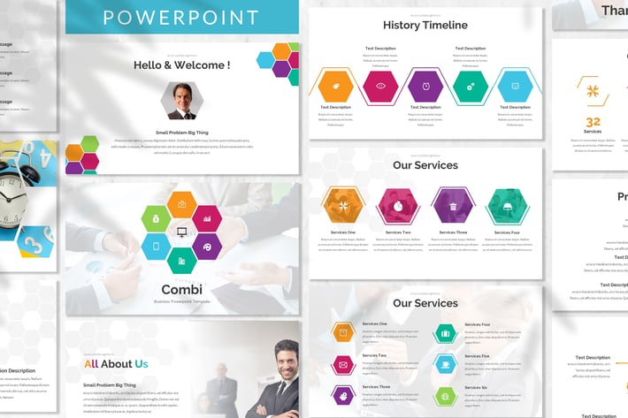 Combi - Business Powerpoint Template