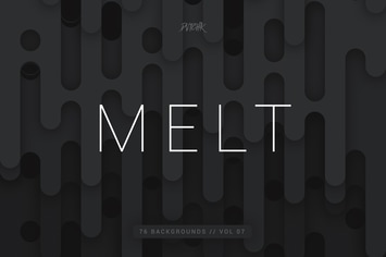 Melt | Abstract Rounded Backgrounds | Vol. 07
