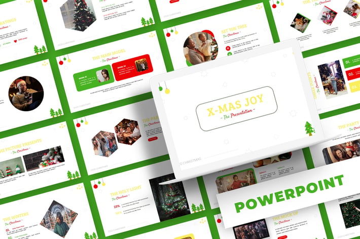 X-Mas Joy - Powerpoint Template