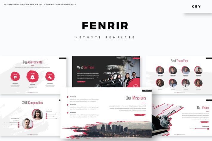 Fenrir - Keynote Template
