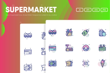 Supermarket Icon Pack
