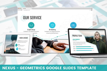 Nexus - Geometrics Google Slides Template