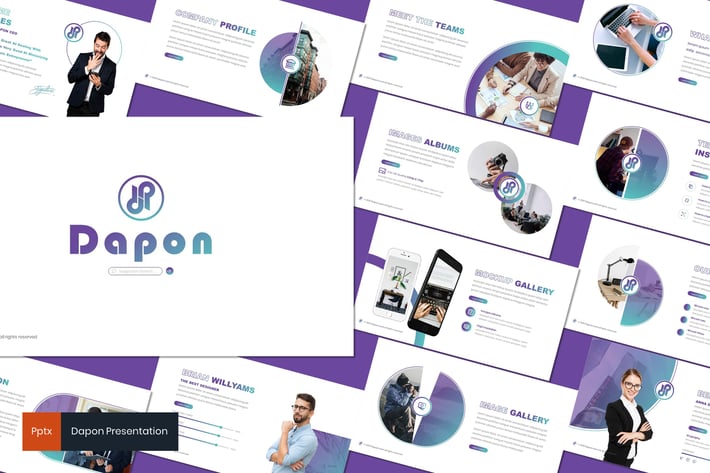 Dapon - Simple Powerpoint Template