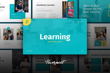 Learning - Education Theme Powerpoint Template