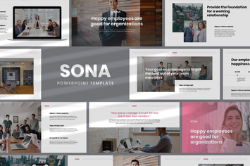 Sona - Minimal Powerpoint Template
