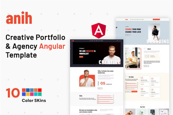 Anih - Creative Portfolio & Agency Angular