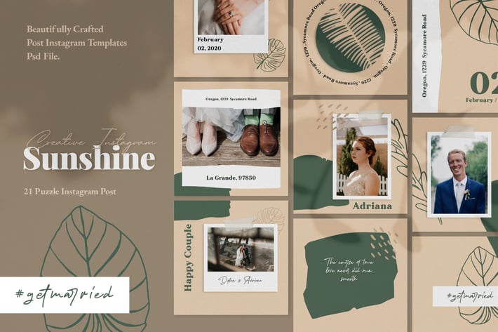 Creative Sunshine-Puzzle Instagram
