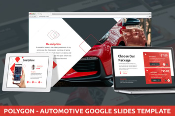 Polygon - Automotive Google Slides Template