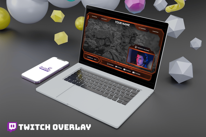 Fall - Twitch Overlay Template