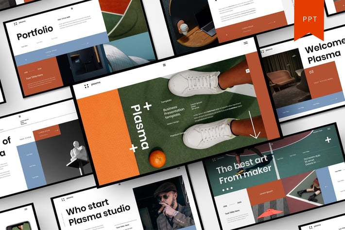 Plasma – Business PowerPoint Template