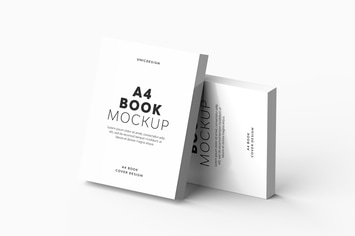A4 Book Mockup