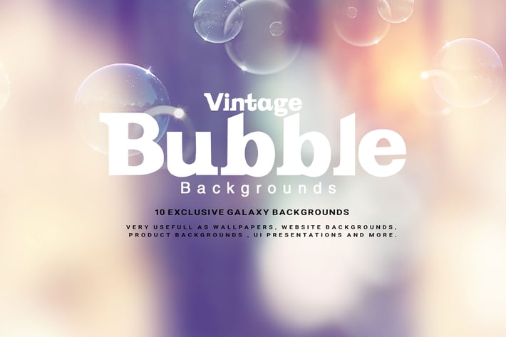 Vintage Bubble Backgrounds