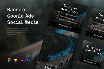 Blog and Travel vol.7 - Banners