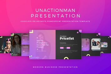 Unactionman Presentation Template