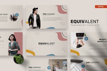 Equivalent Powerpoint Presentation Template