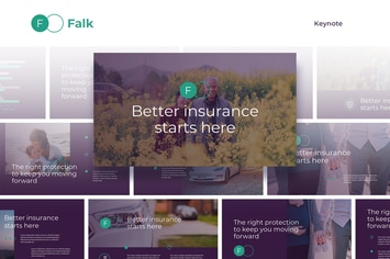 Falk - Marketing Insurance Keynote Template
