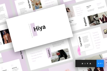 Hiya - Fashion Keynote Template