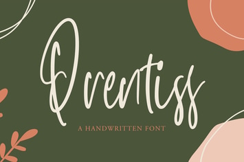 Prentiss - Handwritten Font