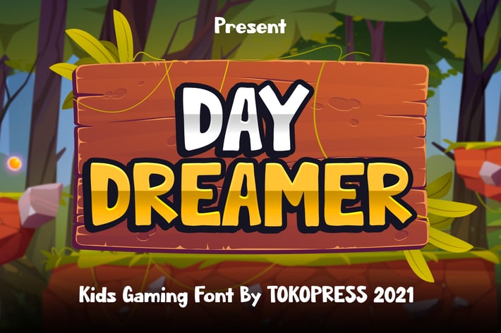 Daydreamer - Kids Gaming font