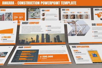 Ankara - Construction Powerpoint Template