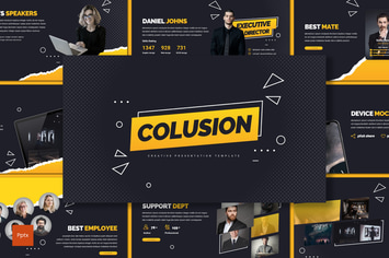 Collusion - Creative Powerpoint Template
