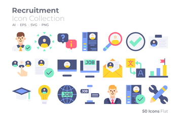 Recruitment Color Icon