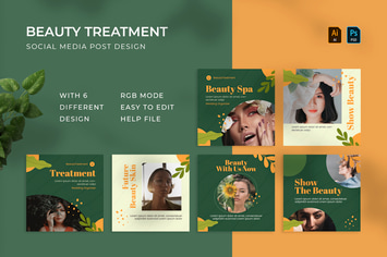 Beauty Treatment | Instagram Post