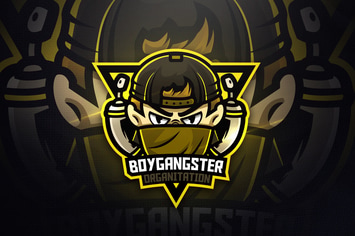 Boygangster - Mascot & Esport Logo