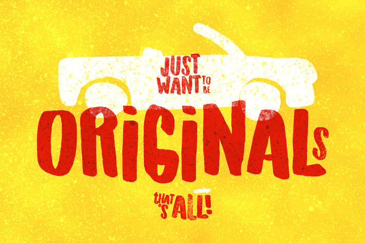 Originals Typeface