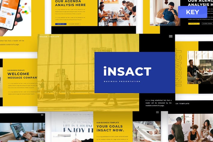 Insact - Keynote Presentation Template