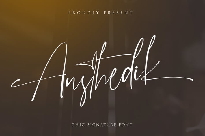 Austhedik Elegant Font