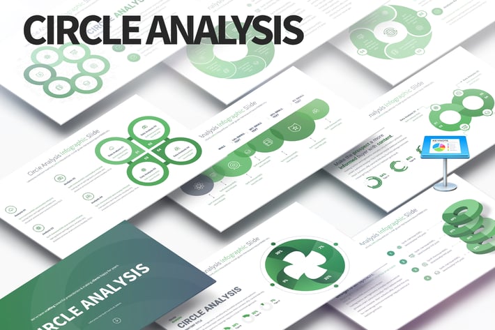 Circle Analysis - Keynote Infographics Slides