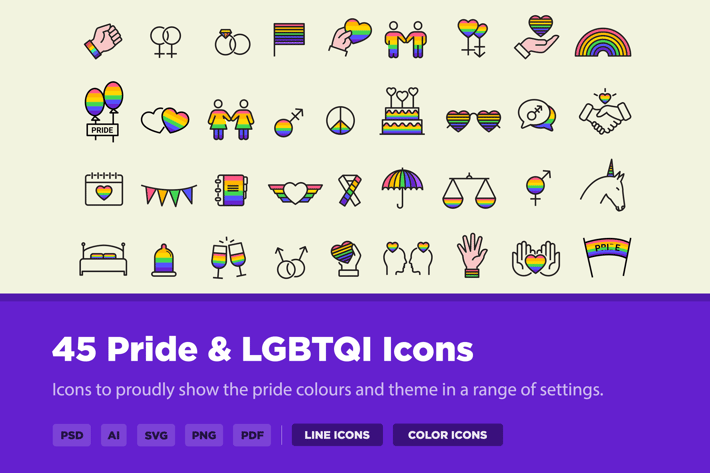 45 Pride & LGBTQI Icons