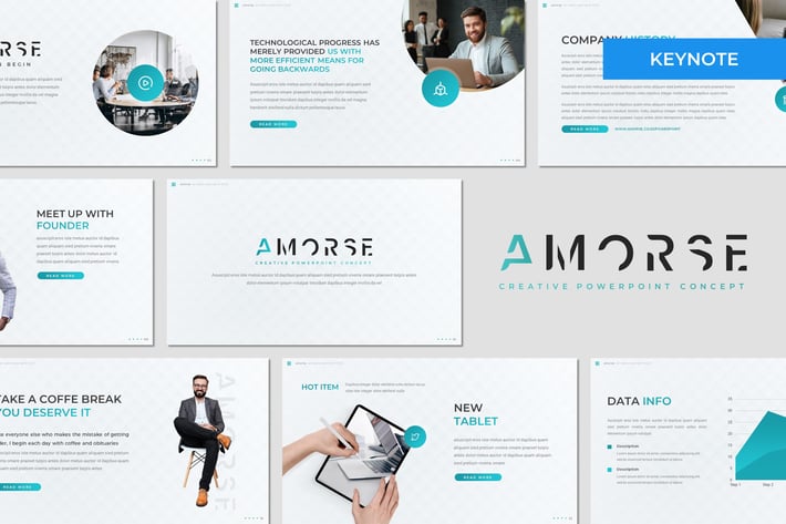 Amorse - Business Keynote Template