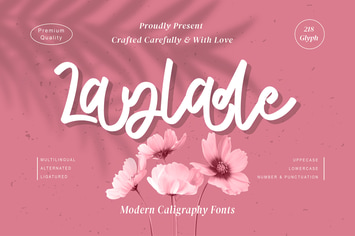 Laylade - Modern Script fonts