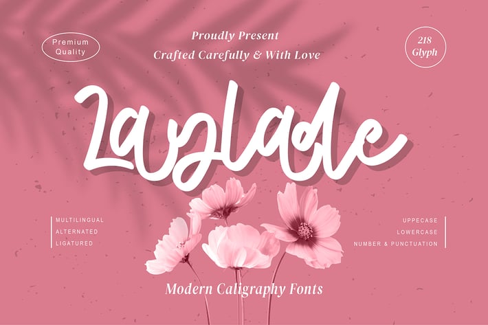 Laylade - Modern Script fonts