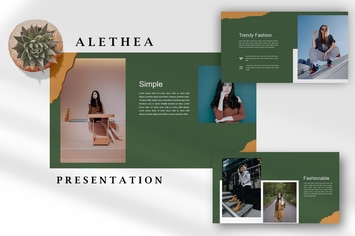 Alethea Fashionable Style - Keynote Template 