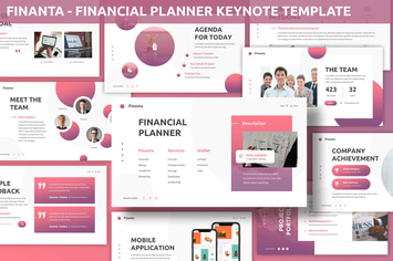 Finanta - Financial Planner Keynote Template