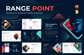 Range Point Powerpoint & Google Slides Template