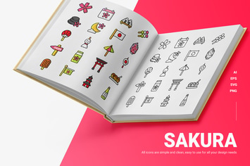 Sakura Festival - Icons