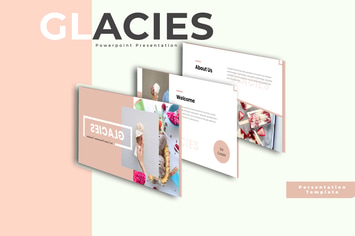 Glacies - Ice Cream PowerPoint Template