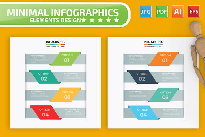 Label Infographics Design