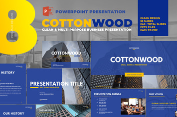CottonWood - Company Profile Powerpoint 