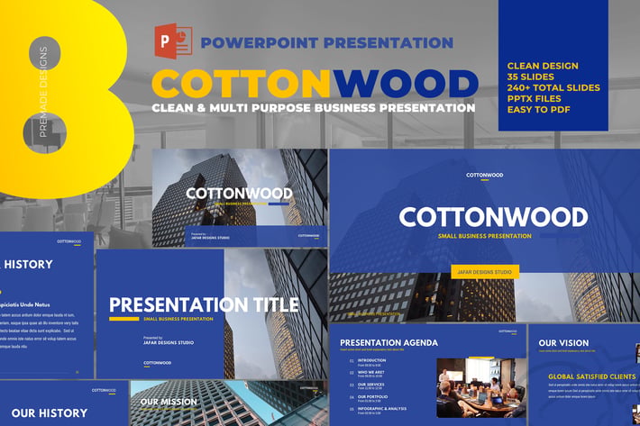 CottonWood - Company Profile Powerpoint 