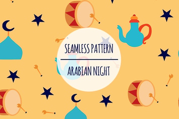 Arabian Night – Seamless Pattern