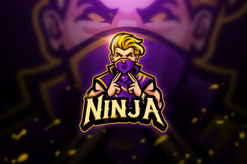 Ninja 2 - Mascot & Esport Logo